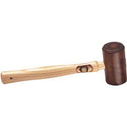 190G (6OZ) RAWHIDE MALLET  #2 38MM FACE WOOD HANDLE TH112