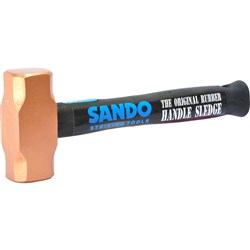 SDSLDG/3-12C - Sando Copper Face Sledge Hammer 3lb with Unbreakable Handle