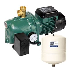 DAB-132MP - PUMP SURFACE MOUNTED JET WITH PRESSURE SWITCH 80L/MIN 48M 1.0KW 240V +18L TANK