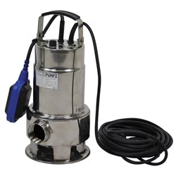 BIA-Q550B - Submersible Vortex Pump with float, Suitable for Soft Solids 193L/Min 6.2m 550W 240V