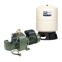 DAB-151MP-50V - PUMP SURFACE MOUNTED CAST IRON WITH PRESSURE SWITCH 75L/MIN 61M 1.1KW 240V + 60L TAN