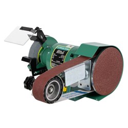 AA362W6 - 6" Industrial Grinder with Linishing Attachment, 915 x 50mm