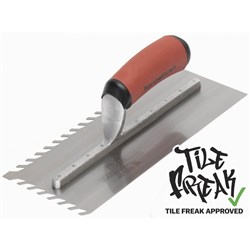 MTLF3811SD - LayFlat™ Notched Trowel, 10mm notches -279mm x 114mm