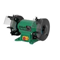 Abbott & Ashby 1100W 200mm (8") Professional Bench Grinder with NVR Switch