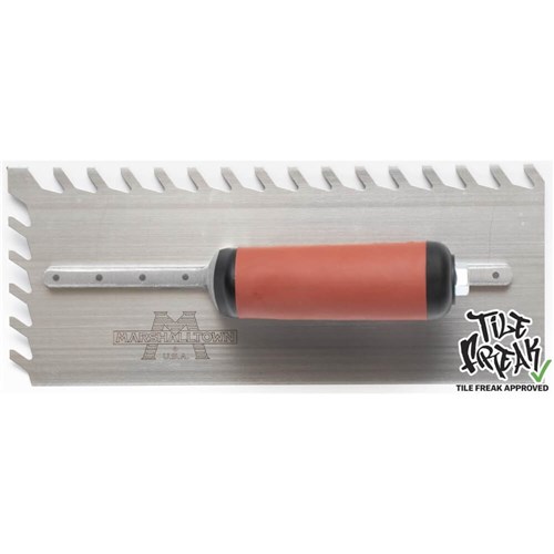 MTLF1211SD - LayFlat™ Notched Trowel, 13mm notches -279mm x 114mm