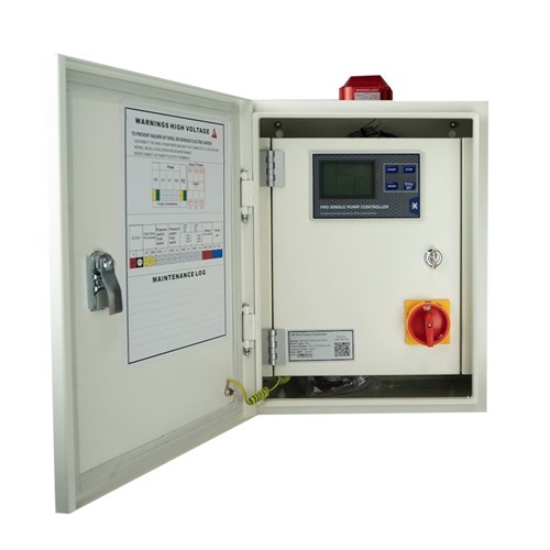 BIA-NXT-SPC3-40-PRO - Dual Door Single Pump Control Panel 415V 0.75 - 4.0kW - Inc Ext Isolator