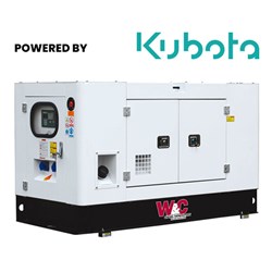 10.5kVA, Single Phase, Standby Diesel Generator with Kubota Engine with 90L Tank