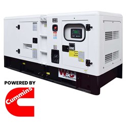 110kVA, 3 Phase, Standby Diesel Generator with Cummins Engine in Canopy