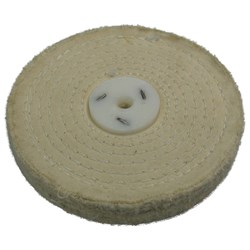 MOP POLISHING CALICO 150MM X 100 FOLD-STITCHED