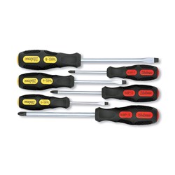 6PC PH & SLTD SCREWDRIVER SET   KO168PS/6