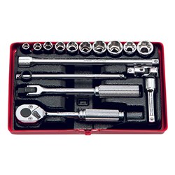 Ko-ken KO2250M 16 Piece 1/4" Drive Metric Socket Set