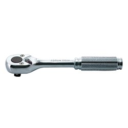 RATCHET 1/4 DRIVE,KNURLED HANDL 20-GEARS