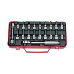 Ko-ken KO3276 20 Piece 3/8" Drive Screwdriver Bit Socket Set