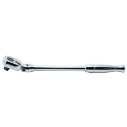 RATCHET FLEX 3/8DR POLISHED HNDL(24)GEAR