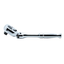 RATCHET 3/8DR FLEX HEAD POLISHED - 175MM