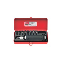 18PC 1/2"DR ATTACK DRIVER SET WITH RUBBER GRIP KOAG112H