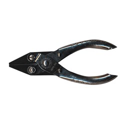 Maun Parallel Action Flat Nose Plier ~ Smooth Jaws with Spring Return