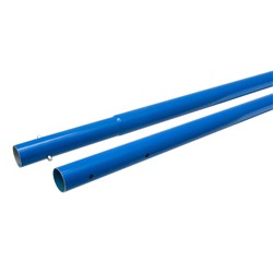 ROUND SWAGED HANDLE SECTION 1829MM LONG 35MM DIA - BLUE MT17-6ASU - 14258