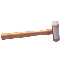 250G (1/2LB) NYLON HAMMER 25MM FACE  WOOD HANDLE TH708