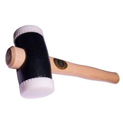 TH720 - Nylon Face Hammer withWooden Handle 2200g  5lb 63mm