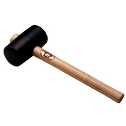 310G BLACK RUBBER MALLET (3/4LB) 54MM HEAD WOOD HNDL TH952