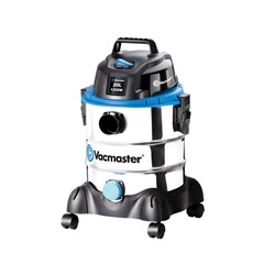 VACUUM WET / DRY 20L 1250 W MOTOR STAINLESS TANK