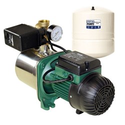 DAB-JINOX102MP-18V - Stainless Steel Self Priming Jet Pump with 18L Vertical Tank 