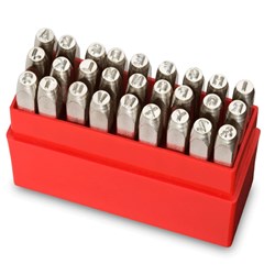 INDIVIDUAL PUNCH SET HD POSITIVE 8.0MM ALPHABET