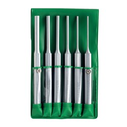 6PC PARALLEL PIN PUNCH SET WITH PLASTIC STAND SW108/6 D - 96700701