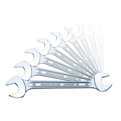 7PC DBL OPEN END SPANNER SET 1/4" X 5/16" - 1-1/8" X1-5/16" SW10A/7 - 96404306