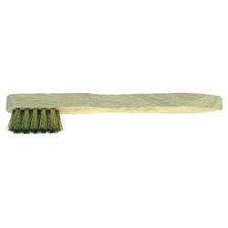 BRASS WIRE SPARK PLUG BRUSH 150MM WOODEN HANDLE SW12375/1 - 74160001