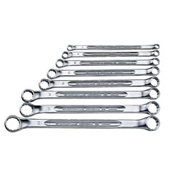 8PC DBL END RING SPANNER SET 6MM X 7MM - 20MM X 22MM SW23/8 - 96410704