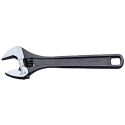 100MM (4") ADJUSTABLE WRENCH LEFT HAND, CV GUNMETAL FINISH SW4026 4 - 40260104