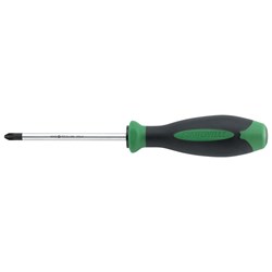 SCREWDRIVER,PH#0 DRALL+POZIDRV   165MM LONG 2-COMPONENT HNDL SW4640 0 - 46403000