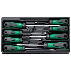 8PC 3K DRALL SCREWDRIVER SET 5 SLOT / 3 PHILLIPS SW4892 - 96489210