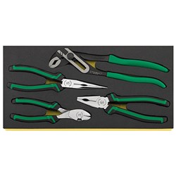 Stahlwille SW6572-6730/4 - 96830622 4 Piece TCS Inlays Plier Set