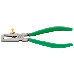 160MM WIRE STRIPPING PLIER DIP COATED HNDLS POLISHED HEAD SW6780 160 - 67803160