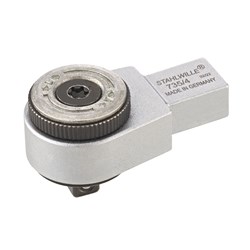 Stahlwille 735/4 - 58250004 - 1/4" Drive Reversible 9x12mm fine-tooth ratchet insert adapter
