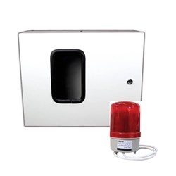 BIA-iCOVER - STEEL ENCLOSURE WITH LOCKABLE DOOR AND EXTERNAL ALARM