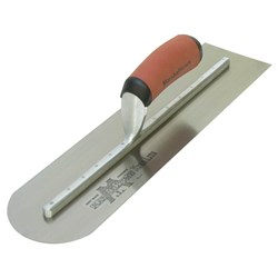 356MM X 102MM FINISHING TROWEL ROUND FRONT D/SOFT HANDLE MTMXS64RED - 13899