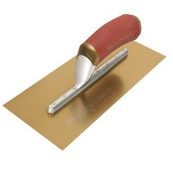 356MM X 127MM FINISHING TROWEL P/SHAPE D/FLEX GOLD S/S D/SOFT MT4471DFD - 14471