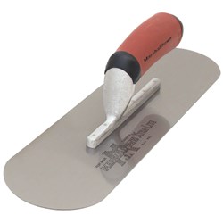 254X76MM H-CARBON POOL TROWEL STEEL 3 RIVETS D/SOFT HANDLE MTSP10SD - 13109