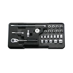 KOP2285Z - Koken 1/4" Drive Z-Series 26 Piece Socket Set 6Point 4-14mm
