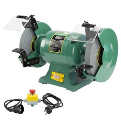ATBG600/8-P Abbott & Ashby Bench Grinder, 200MM / 8" 600W Plus ESTOP