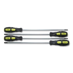 4PC LONG SHANK SCREWDRIVER SET   KO1212