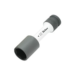 1/2"DR IMPACT WHEEL NUT SOCKET 110 X 22MM X-THIN WALL KO14145PM22