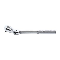 1/4"DR (20GR) FLEXHEAD RATCHET KNURLED HANDLE KO2774N