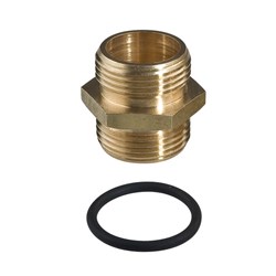 3/4" Pair of Brass Nipples for DP Filter Housing