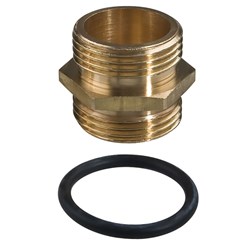 1" Pair of Brass Nipples for DP Filter Housing