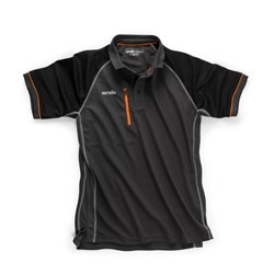 Scruffs Trade Active Polo Shirt Graphite - Small